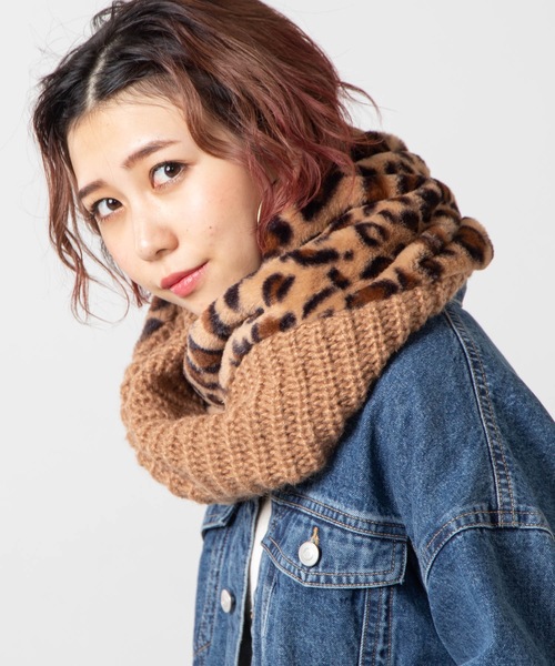 WEGO(ウィゴー)の「WEGO/ミックススヌード(ネックウォーマー/スヌード・メンズ・ホワイト/ブラック/ベージュ/ブラウン/ピンク/その他1/その他2/ブラック系その他/ベージュ系その他/ブルー系その他/キャメル/ライトピンク・FREE)」の11枚目の写真