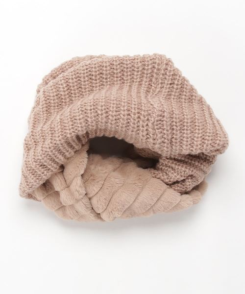 WEGO(ウィゴー)の「WEGO/ミックススヌード(ネックウォーマー/スヌード・メンズ・ホワイト/ブラック/ベージュ/ブラウン/ピンク/その他1/その他2/ブラック系その他/ベージュ系その他/ブルー系その他/キャメル/ライトピンク・FREE)」の13枚目の写真