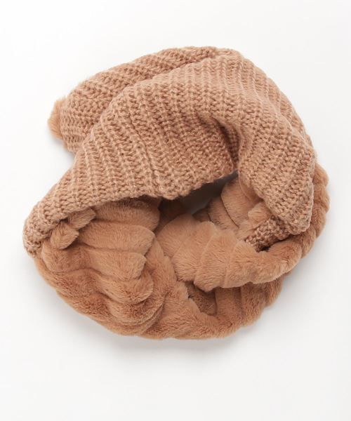 WEGO(ウィゴー)の「WEGO/ミックススヌード(ネックウォーマー/スヌード・メンズ・ホワイト/ブラック/ベージュ/ブラウン/ピンク/その他1/その他2/ブラック系その他/ベージュ系その他/ブルー系その他/キャメル/ライトピンク・FREE)」の15枚目の写真