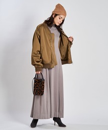 【極美品】Whim Gazette ミリタリージャケット　ブルゾン　ゆったり Whim Gazette｜ミリタリージャケット | Rakuten Fashion(楽天