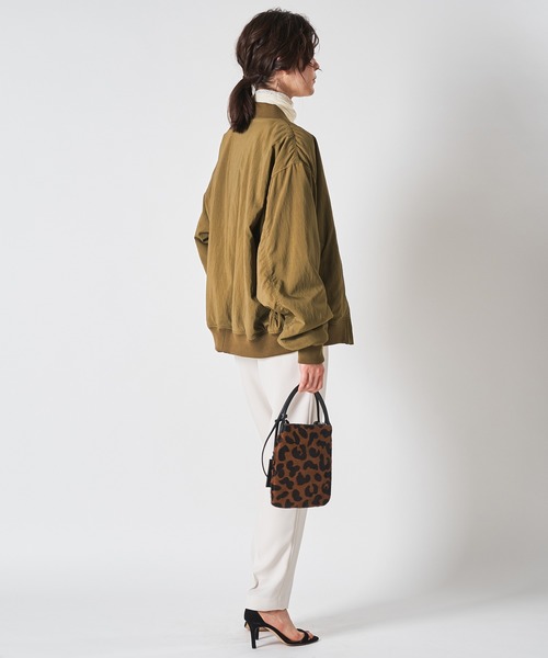 【極美品】Whim Gazette ミリタリージャケット　ブルゾン　ゆったり Whim Gazette｜ミリタリージャケット | Rakuten Fashion(楽天