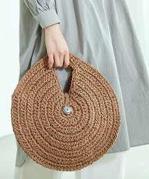 coca（coca） | コンチョ付きサークルかごバッグ(かごバッグ)