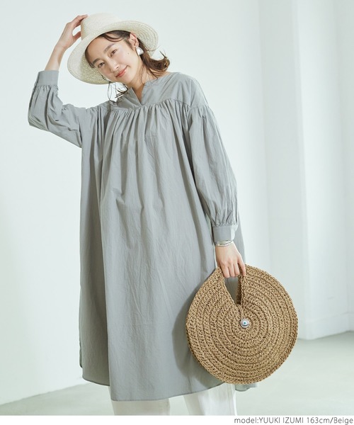 coca（coca）（コカ）の「コンチョ付きサークルかごバッグ（かごバッグ・レディース・ベージュ・ONE SIZE）」の13枚目の写真