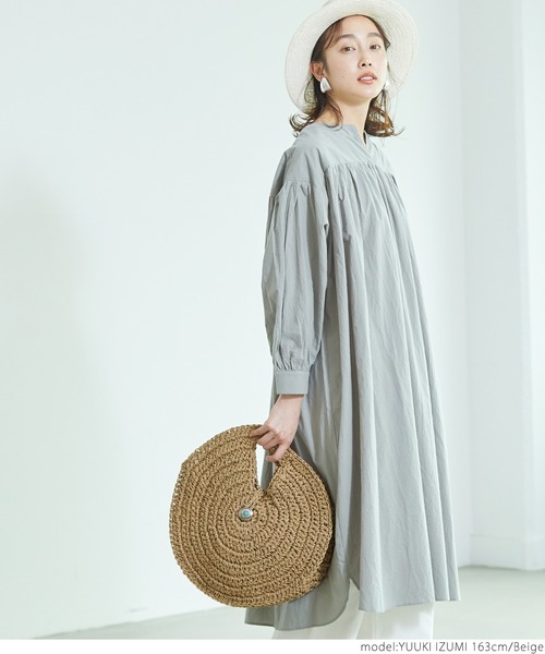 coca（coca）（コカ）の「コンチョ付きサークルかごバッグ（かごバッグ・レディース・ベージュ・ONE SIZE）」の11枚目の写真