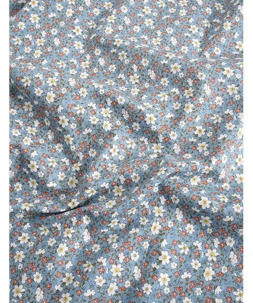 POU DOU DOU(プードゥドゥ)の「フラワープリントウエストドロストワンピース(ワンピース・レディース・ネイビー/ブルー・3)」の22枚目の写真