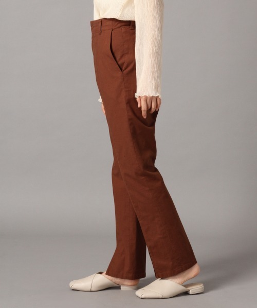 LOWRYS FARM（ローリーズファーム）の「アサスリットパンツ　869214（その他パンツ・レディース・ブラウン/ピンク/アイボリー/チャコールグレー/グリーン・MEDIUM/LARGE）」の8枚目の写真