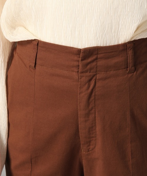 LOWRYS FARM（ローリーズファーム）の「アサスリットパンツ　869214（その他パンツ・レディース・ブラウン/ピンク/アイボリー/チャコールグレー/グリーン・MEDIUM/LARGE）」の10枚目の写真