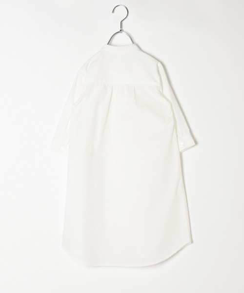 GLOBAL WORK（グローバルワーク）の「【キッズ】ベストSETシャツワンピ7分袖/878706（ワンピース・キッズ・オフホワイト/ライトグリーン・120cm/100cm/110cm/130cm/140cm）」の10枚目の写真