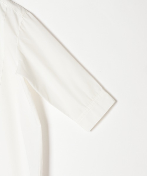 GLOBAL WORK（グローバルワーク）の「【キッズ】ベストSETシャツワンピ7分袖/878706（ワンピース・キッズ・オフホワイト/ライトグリーン・120cm/100cm/110cm/130cm/140cm）」の5枚目の写真