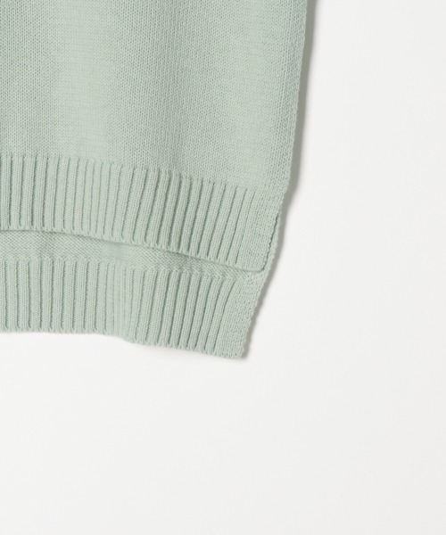 GLOBAL WORK（グローバルワーク）の「【キッズ】ベストSETシャツワンピ7分袖/878706（ワンピース・キッズ・オフホワイト/ライトグリーン・120cm/100cm/110cm/130cm/140cm）」の6枚目の写真