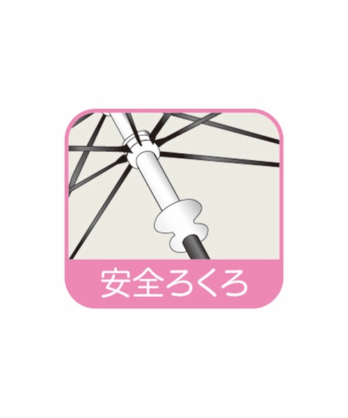 COMMON WARE(コモンウェアー)の「NT:エアトラベル キッズアンブレラ 飛行機柄 子供用傘(長傘・キッズ・ネイビー/サックスブルー・FREE)」の9枚目の写真