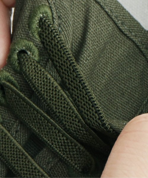 Ampersand（アンパサンド）の「/トドラーキャンバススニーカー（スニーカー・キッズ・ブラック/カーキ/ピンク/ベージュ・18/17/19/16）」の7枚目の写真