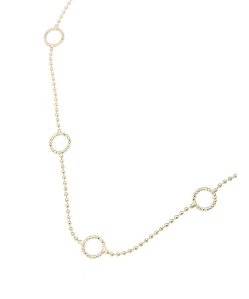 AMERICAN HOLIC（アメリカンホリック）の「リングショートネックレス（ネックレス・レディース・シルバー/ゴールド・FREE）」の4枚目の写真