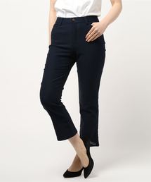 裏起毛ストレッチブーツカットパンツ股下63cm