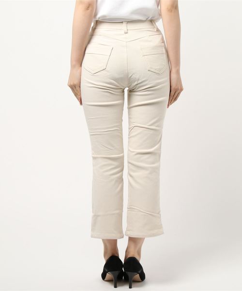 BELLUNA(ベルーナ)の「裏起毛ストレッチブーツカットパンツ股下63cm(その他パンツ・レディース・ブラック/モカ/チャコール/ベージュ/グレー系その他/ライトベージュ/ダークブルー・MEDIUM/SMALL/X-LARGE/LARGE)」の21枚目の写真