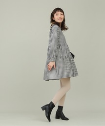sakishimatokyo | 【ZOZO限定】サキシマamp 「エリツキティアードワンピース/デザインブラウス」(シャツワンピース)