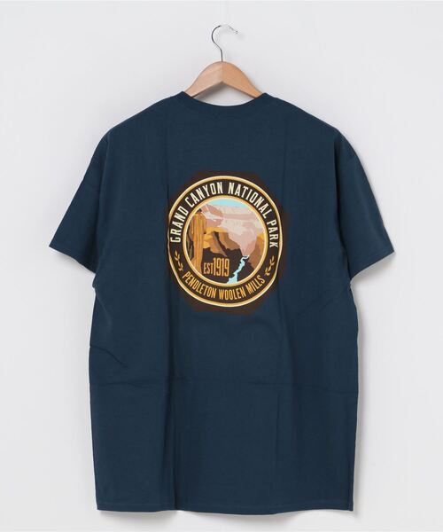 PENDLETON(ペンドルトン)の「【PENDLETON/ペンドルトン】(UN)NATIONAL PARKS GRAPHIC TEES(Tシャツ/カットソー・メンズ・グレー/ネイビー・SMALL/MEDIUM/LARGE)」の3枚目の写真