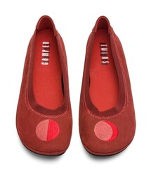 【cosan】カンペール パンプス フラットシューズ 赤 レッド CAMPER｜カンペールのシューズ（レッド/赤色系）通販 - ZOZOTOWN