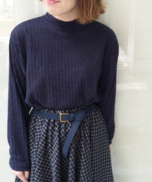 Kastane | 【Kastane】ハイネックリブプルオーバー(Tシャツ/カットソー)