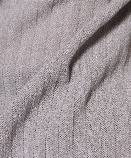 Kastane(カスタネ)の「【Kastane】ハイネックリブプルオーバー(Tシャツ/カットソー・レディース・アイボリー/グレー/ボルドー/ネイビー・FREE)」の10枚目の写真