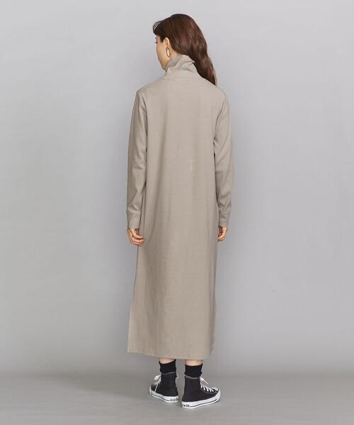 BEAUTY&YOUTH UNITED ARROWS(ビューティーアンドユースユナイテッドアローズ)の「BY テレコIラインタートルネックロングスリーブワンピース2 ◆(ワンピース・レディース・ブラック/ライラック/ベージュ・FREE)」の16枚目の写真