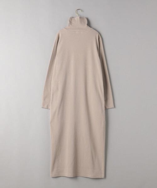 BEAUTY&YOUTH UNITED ARROWS(ビューティーアンドユースユナイテッドアローズ)の「BY テレコIラインタートルネックロングスリーブワンピース2 ◆(ワンピース・レディース・ブラック/ライラック/ベージュ・FREE)」の11枚目の写真