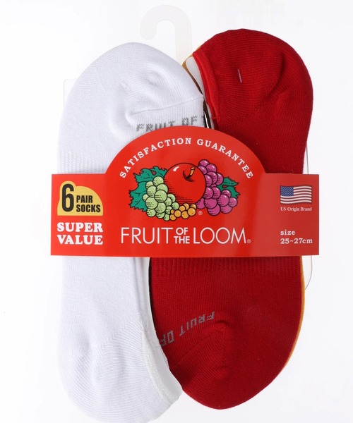 FRUIT OF THE LOOM(フルーツオブザルーム)の「インステップ6pソックス / 6足セット / くるぶし下 / リーズナブル(ソックス/靴下・メンズ・A/B/C/D・25-27CM)」の8枚目の写真