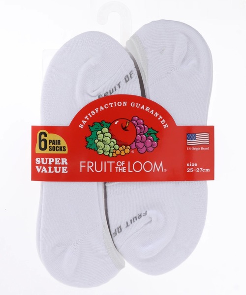 FRUIT OF THE LOOM(フルーツオブザルーム)の「インステップ6pソックス / 6足セット / くるぶし下 / リーズナブル(ソックス/靴下・メンズ・A/B/C/D・25-27CM)」の9枚目の写真