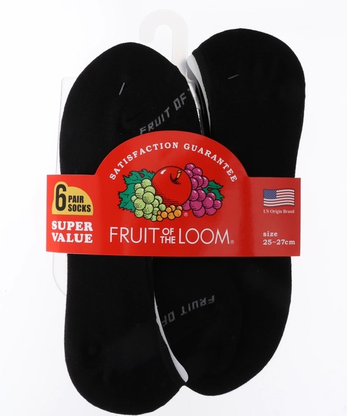 FRUIT OF THE LOOM(フルーツオブザルーム)の「インステップ6pソックス / 6足セット / くるぶし下 / リーズナブル(ソックス/靴下・メンズ・A/B/C/D・25-27CM)」の10枚目の写真