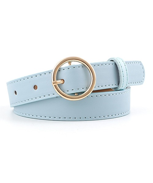 TABI PAL（タビパル）の「【TABI PAL】リングベルト（ベルト・レディース・ホワイト/ホワイト系その他/ブラック/ブラック系その他/ピンク/ピンク系その他/レッド/レッド系その他/ブラウン/ブラウン系その他/キャメル/イエロー系その他/サックスブルー/ブルー系その他・FREE）」の8枚目の写真