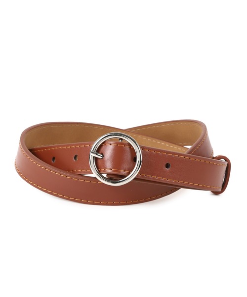 TABI PAL（タビパル）の「【TABI PAL】リングベルト（ベルト・レディース・ホワイト/ホワイト系その他/ブラック/ブラック系その他/ピンク/ピンク系その他/レッド/レッド系その他/ブラウン/ブラウン系その他/キャメル/イエロー系その他/サックスブルー/ブルー系その他・FREE）」の9枚目の写真