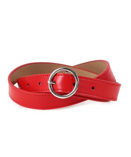 TABI PAL（タビパル）の「【TABI PAL】リングベルト（ベルト・レディース・ホワイト/ホワイト系その他/ブラック/ブラック系その他/ピンク/ピンク系その他/レッド/レッド系その他/ブラウン/ブラウン系その他/キャメル/イエロー系その他/サックスブルー/ブルー系その他・FREE）」の13枚目の写真