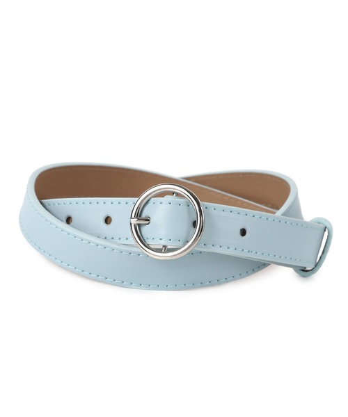 TABI PAL（タビパル）の「【TABI PAL】リングベルト（ベルト・レディース・ホワイト/ホワイト系その他/ブラック/ブラック系その他/ピンク/ピンク系その他/レッド/レッド系その他/ブラウン/ブラウン系その他/キャメル/イエロー系その他/サックスブルー/ブルー系その他・FREE）」の7枚目の写真