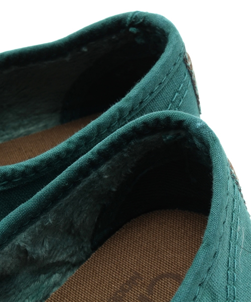 green label relaxing（グリーンレーベルリラクシング）の「CIENTAデッキシューズ14FW（スニーカー・キッズ・マスタード/ケリー・17cm/15cm/16cm/18cm）」の12枚目の写真