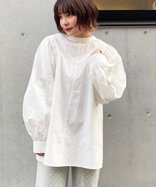 Frunco フランコ の コットンチュニックブラウス シャツ ブラウス Wear