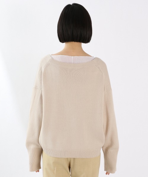 LOWRYS FARM（ローリーズファーム）の「チャイナシャツカーデＬＳ　937211（カーディガン/ボレロ・レディース・アイボリー/ブラック/レッド・FREE）」の11枚目の写真