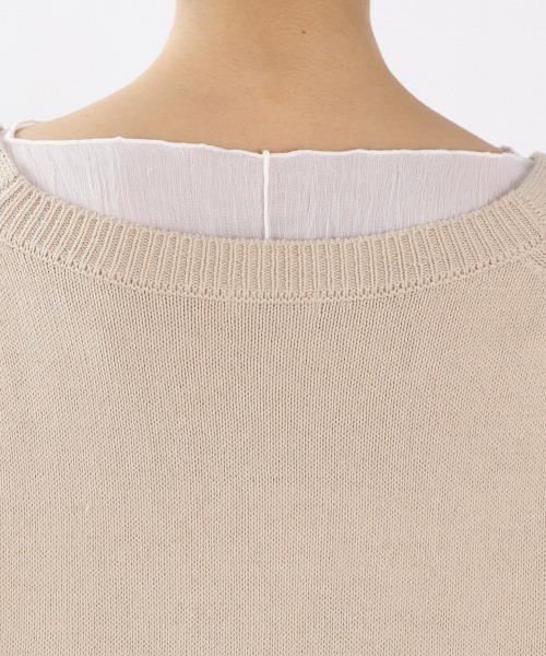 LOWRYS FARM（ローリーズファーム）の「チャイナシャツカーデＬＳ　937211（カーディガン/ボレロ・レディース・アイボリー/ブラック/レッド・FREE）」の8枚目の写真