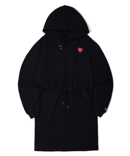 Hood Heart Aqo One Piece Aqo ワンピース Heart ハート フード Space Studio アコスタジオスペース Studio ワンピース ワンピース Studio ロゴ Aqo Space アコスタジオスペース のファッション