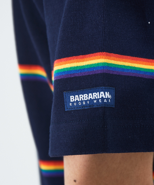 Barbarian（バーバリアン）の「BARBARIAN RUGBY SH/SL JP 半袖 ラガー