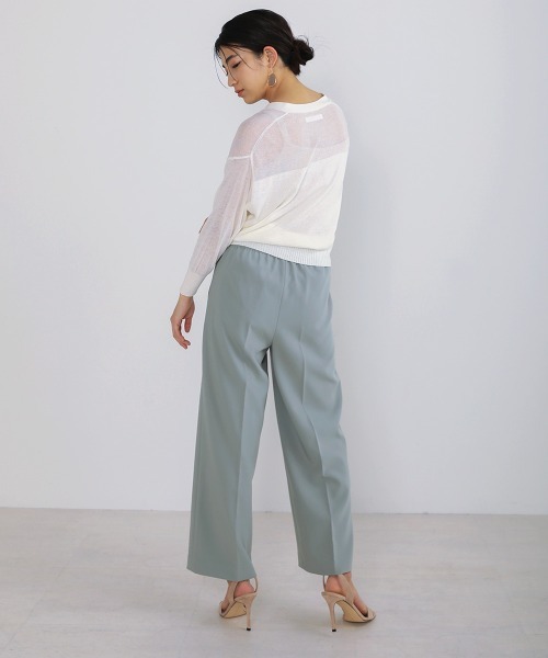 Bou Jeloud（ブージュルード）の「【速乾】グラデーションシアーカーディガン（カーディガン/ボレロ・レディース・ホワイト/ライトグレー/ブラック/グリーン・FREE）」の14枚目の写真