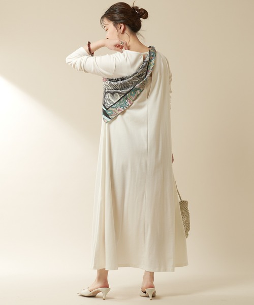 シーナリー ノースリーブワンピース ロングワンピース カットソーワンピース M Amazon.co.jp: [DYIOPMFGZ] レディース シフォンワンピース