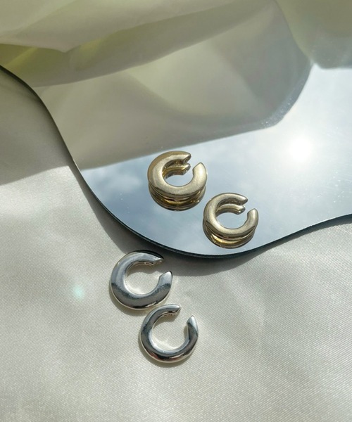 kutir（クティール）の「2セットイヤーカフ（イヤーカフ・レディース・シルバー/ゴールド・FREE）」の9枚目の写真