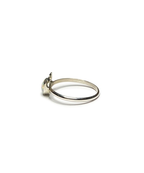 Indian Jewelry(インディアンジュエリー)の「THEATER シアター ランダムカットデザインオパールリング Made in USA(リング・レディース・ホワイト/ピンク/オレンジ/ブルー・#9/#11/#12/#6/#8/#10/#7)」の5枚目の写真