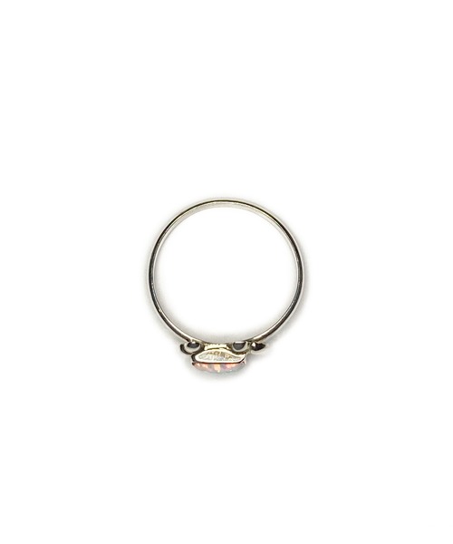 Indian Jewelry(インディアンジュエリー)の「THEATER シアター ランダムカットデザインオパールリング Made in USA(リング・レディース・ホワイト/ピンク/オレンジ/ブルー・#9/#11/#12/#6/#8/#10/#7)」の7枚目の写真