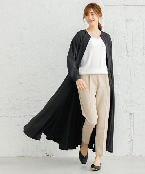 セール スタンドカラーフレアシャツワンピース ワンピース La Gemme ラジェム のファッション通販 Zozotown