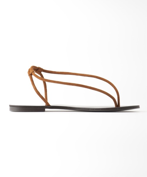 VERMEIL par iena（ヴェルメイユパーイエナ）の「【LAOCOONTE/ラオコンテ】Sandraトングサンダル◆（サンダル・レディース・ブラック/ゴールド/キャメル・38/39/36/37）」の14枚目の写真