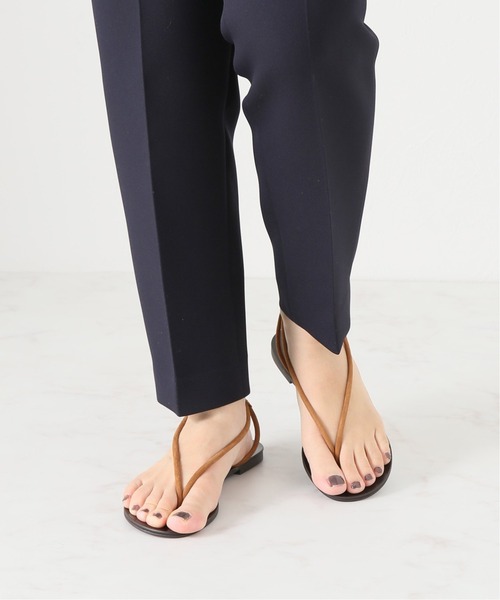 VERMEIL par iena（ヴェルメイユパーイエナ）の「【LAOCOONTE/ラオコンテ】Sandraトングサンダル◆（サンダル・レディース・ブラック/ゴールド/キャメル・38/39/36/37）」の10枚目の写真