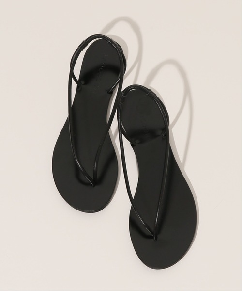 VERMEIL par iena（ヴェルメイユパーイエナ）の「【LAOCOONTE/ラオコンテ】Sandraトングサンダル◆（サンダル・レディース・ブラック/ゴールド/キャメル・38/39/36/37）」の8枚目の写真