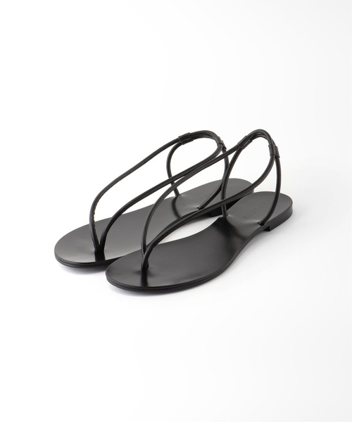 VERMEIL par iena（ヴェルメイユパーイエナ）の「【LAOCOONTE/ラオコンテ】Sandraトングサンダル◆（サンダル・レディース・ブラック/ゴールド/キャメル・38/39/36/37）」の6枚目の写真