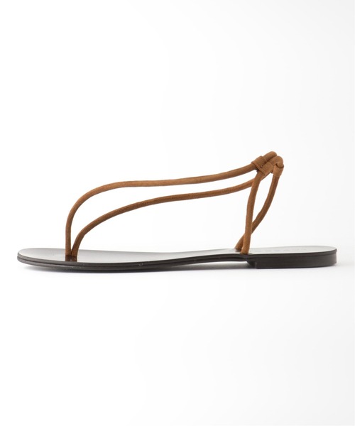 VERMEIL par iena（ヴェルメイユパーイエナ）の「【LAOCOONTE/ラオコンテ】Sandraトングサンダル◆（サンダル・レディース・ブラック/ゴールド/キャメル・38/39/36/37）」の22枚目の写真